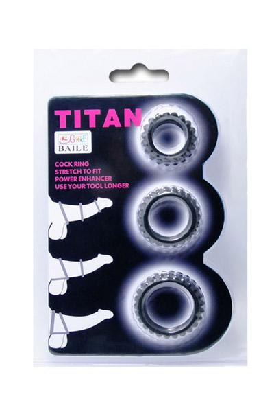 Conjunto 3 Anéis Titan